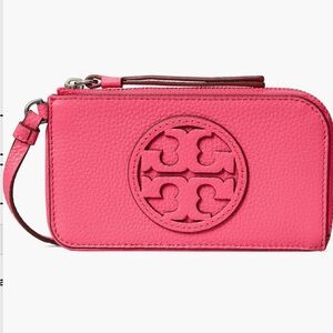 Tory Burch Vibrant Pink Wristlet